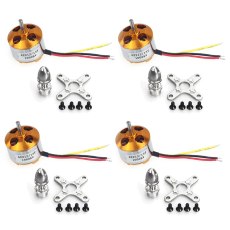 FEICHAO 4Pcs A2212 1000KV Brushless Outrunner Motor 13T for DIY RC Aircraft Multirotor Quadcopter Drone FPV FS