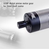 SURPASS HOBBY 5Pcs 32DP 5mm 13T 14T 15T 16T 17T 20T 21T Metal Pinion Motor Gear Set for 1/8 RC Car Truck Brushed Brushless Motor