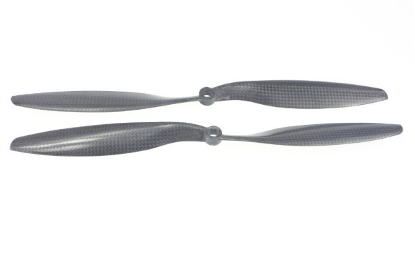 FEICHAO 4 Pairs 12x4.5 3K Carbon Fiber Propeller CW CCW 1245 Props  For  Quadcopter Hexacopter UFO + FS