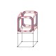 FEICHAO Indoor Four-sided/Single Door Flying Crossing Racing Gate Door for RC Drone FPV Racing Spare Part DIY Accessories