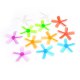 FEICHAO 2 Pairs 2035 Propeller 2.0 inch 50.8mm PC Props 5-Paddle CW CCW Paddle for Indoor Brushless FPV Racer Drone Quadcopter