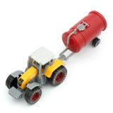 FEICHAO Harvester Truck Farmer Farm Tractor Planting Machine Sprinkler Diecast ABS Alloy Model Engineering Car Children's Toy for Boys