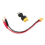 FEICHAO 4.0mm Banana Plug to XT60 Charging Cable Silicone Wire with XT60 Plug Conversion Connector for B6 Balance Charger