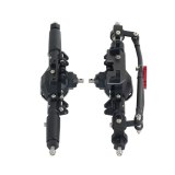 FEICHAO Aluminum CNC Anodized Full Front Rear Portal Axle for 1/10 RC Crawler Car Axial SCX10 III 90046 90047 Upgrade Parts