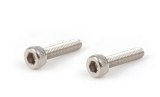 FEICHAO 10Pcs Stainless Steel 304 DIN912 M2.5*22 Hex Socket Cap Screw FS