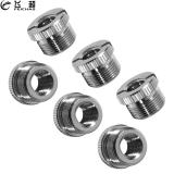 FEICHAO 6Pcs 3/8  1/4  5/8  to 3/8 inch Tripod Screw Converter Nut Camera Adapter Mount for Light Stand Rig Microphone Video Photograph