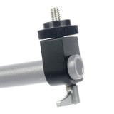 FEICHAO 15mm Single Rod Clamp with 1/4  -20 Screw Stand Mount for DSLR Camera Video Rail Support System Monitor Photography Accessories