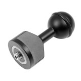 FEICHAO 1 inch Ball Head to 1/4 3/8 Screw Adapter Stand Holder for Gopro Hero 8 Action DSLR Camera Light Diving Clip Mount Underwater
