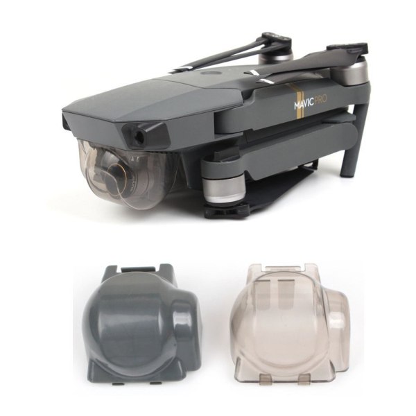 FEICHAO Gimbal Guard Camera Protector Lens Cover for  MAVIC PRO Gimbal Shield Lens Cap Transparent Gray