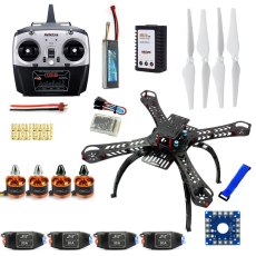 FEICHAO Assembled RC Helicopters with QQ Super Flight Control+T8FB 8Ch Transmitter+11.1V 3300Mah 25C Battery
