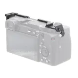 FEICHAO Cold Shoe Relocation Mount for Sony A6300 A6400 A6500 Microphone Flash Light Vlogging Extension Quick Release Coldshoe Adapter