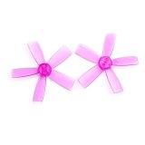 FEICHAO 2 Pairs 2035 Propeller 2.0 inch 50.8mm PC Props 5-Paddle CW CCW Paddle for Indoor Brushless FPV Racer Drone Quadcopter