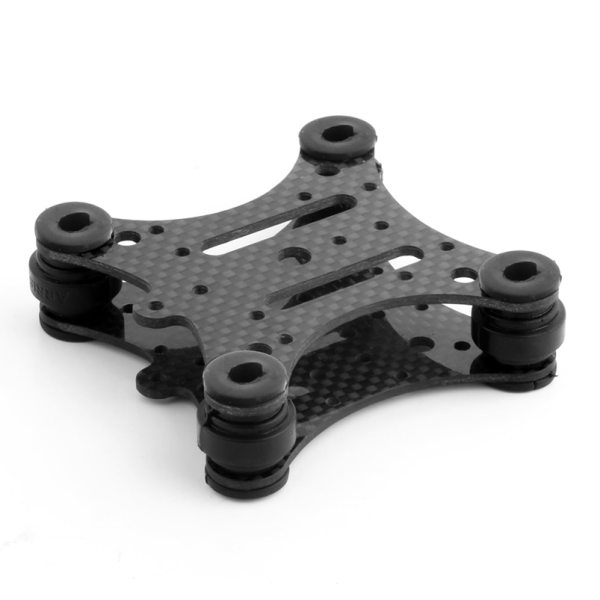 FEICHAO FPV Carbon Fiber Anti Vibration Plate & Rubber Balls for Phantom 1 2 Gimbal Mount Quadcopter for Gopro Hero 2 3 PTZ mount