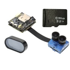 Caddx Tarsier 4K 1200TVL Dual Lens Super WDR WiFi FPV Camera HD Record DVR Audio OSD 256GB ND Filter for Cinewhoop Racing Drone