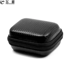 FEICHAO Mini Portable Camera Storage Bag EVA Protective Case Cover for GoPro Fusion Hero 4 Session Xiaoyi for MIJIA 360 for AKASO EK7000