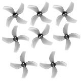 FEICHAO Hurricane 2020 4-paddle Propeller Props 1.5mm Shaft CW CCW for 1103-1105 Brushless Motor for 85mm RC Drone FPV Racing