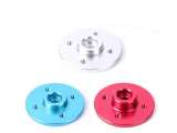 FEICHAO 1 Piece CNC Aluminum Alloy Servo Plate Round Disc Horn 25T Red Color for FUTABA TOWER Series + FS
