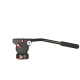 FEICHAO Panoramic Tripod Head Quick Release Hydraulic Fluid Payload 10kg for Tripod Monopod Slider Shooting Video Film DSLR Camera Stand