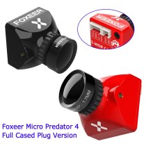 Foxeer Micro Predator 4 Full Cased Camera M8 4ms Latency Super WDR 1000TVL CMOS 1.7mm Lens with OSD for RC FPV Toothpick Drone
