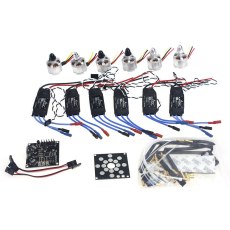 F14711-E Electronic Accessory KKMulticopter V2.3 Circuit Board D2212 920KV  Brushless Motor 30A ESC Propeller  for UFO Heli