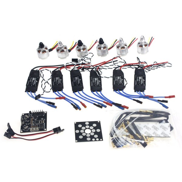 F14711-E Electronic Accessory KKMulticopter V2.3 Circuit Board D2212 920KV  Brushless Motor 30A ESC Propeller  for UFO Heli
