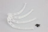 FEICHAO 140MM High Landing Gear Skid Wheel Tripod for DIY FPV Aircraft   F450 F550 RC Quadcopter Hexacopter MultiRotor + FS