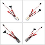 FEICHAO 20A Brushed ESC Car Motor Speed Controller Bothway No Brake Function for 1/16 1/18 RC Car Boat