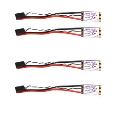 FEICHAO 4pcs Mini BLS Bullet 30A ESC Speed Control Dshot BLHeli_S Multishot Oneshot42/125 for FPV Racing RC Drone Quadcopter