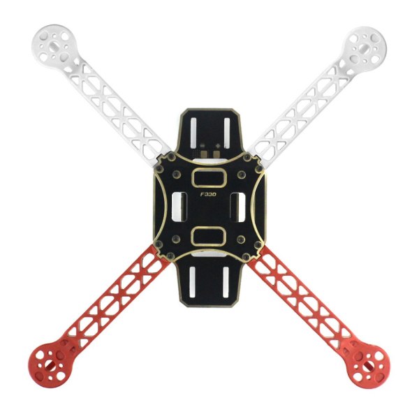 FEICHAO F330 MultiCopter Frame Airframe Flame Wheel kit White/Red As  For KK MK MWC 4 axle RC Quadcopter UFO  +FS