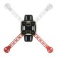 FEICHAO F330 MultiCopter Frame Airframe Flame Wheel kit White/Red As  For KK MK MWC 4 axle RC Quadcopter UFO  +FS