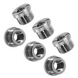 FEICHAO 6Pcs 3/8  1/4  5/8  to 3/8 inch Tripod Screw Converter Nut Camera Adapter Mount for Light Stand Rig Microphone Video Photograph