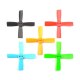 FEICHAO 10 Pairs Racerstar 2035 50mm 4 Paddle ABS Propeller 1.5mm Mounting Hole For 80-110 FPV Racing Frame RC Propellers