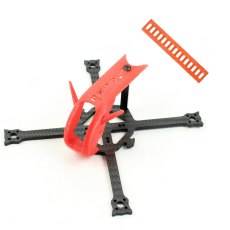 FEICHAO Lefei137 137mm DIY FPV Racing Drone Frame Kit with 3D Print TPU 19mm Camera Mount Battery Strap for 1102-1105 Motors