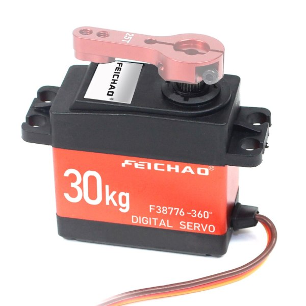 FEICHAO 25KG 30KG Digital Servo Robot Arm Large Torque Metal Shell Servo Waterproof For RC Model Car/Multi-rotor Aircraft RC Toy