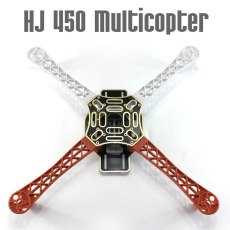 FEICHAO HJ 450 Multicopter 450F nylon Fiber Frame Airframe kit Strong Smooth RC KK MK MWC 4-axle DIY Quadcopter plane FS