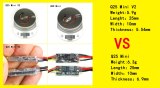 FEICHAO Q25 MINI V2 VTX+CAMERA 25mw 16ch Transmitter 800tvl coms Camera for 90GT Super Mini FPV Drone