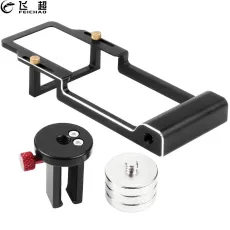 FEICHAO Handheld Phone Gimbal Switch Camera Adapter Mount Plate Splint Counterweight Balance for GoPro Hero 8 for Osmo Mobile Stabilizer