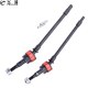 FEICHAO 2pcs Hard Steel Front/Rear Axle CVD Drive Shaft Dogbone For 1/10 Rc Crawler Axial Scx10