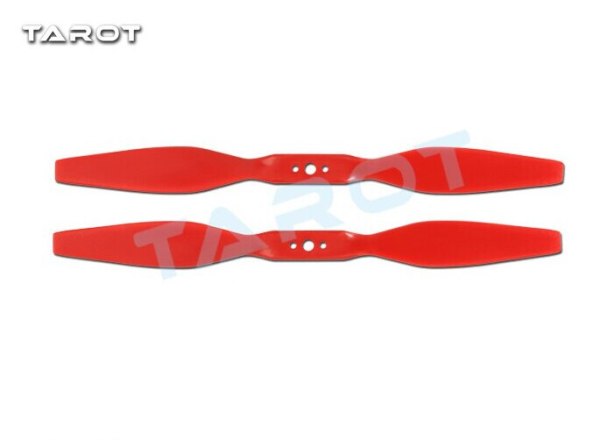 FEICHAO 1 Pair Tarot 8 inch CW CCW Propeller Red TL2950 for Multi-axle Helicopter