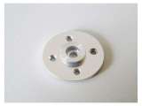 FEICHAO 1 Piece CNC Aluminum Alloy Servo Plate Round Disc Horn 23T Silver Color for  Sanwa Series + FS