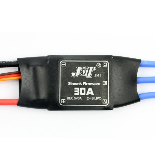 FEICHAO Simonk Firmware 30A ESC Electric Speed Controller with 5V 3A BEC for 2 to 4s Lipo Battery