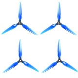 FEICHAO 20Pairs Dalprop MR1632 CW CCW Folding Propeller 7in 3in 5mm 3-Padle Crashworthy For RC DIY FPV Drone Quadcopter