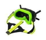 FEICHAO FPV Goggles Faceplate Lycr Fabric Sponge Pad Replacement w/ Head Strap for DJI Digital FPV Goggles RC Drone Spare Part
