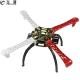 FEICHAO F450 Drone Frame Kit 4-Axle Airframe 450mm Quadcopter Frame Kit with Landing Skid Gear for DIY RC Drone Accessories