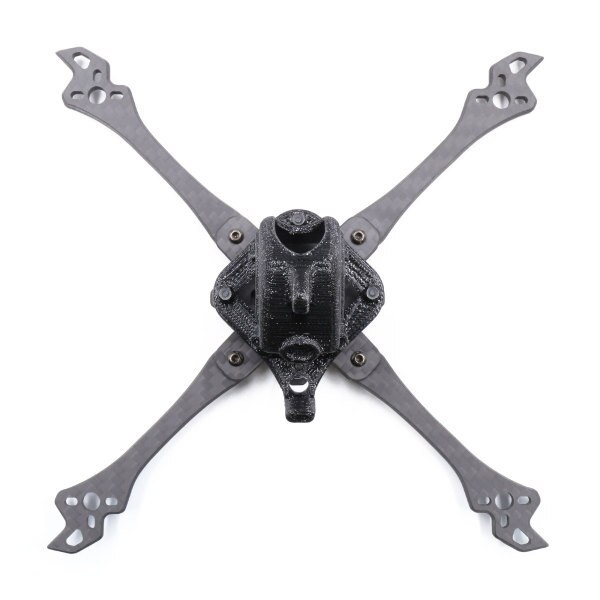 FEICHAO GEP-CR/DX4 3/4 Inch 155/153mm Wheelbase Cinerun/RUN HD3 Cinewhoop Frame Kit 3mm For DIY FPV Racing Quadcopter RC Drone