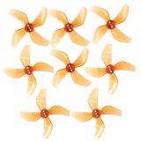 FEICHAO Hurricane 2020 4-paddle Propeller Props 1.5mm Shaft CW CCW for 1103-1105 Brushless Motor for 85mm RC Drone FPV Racing