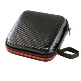 FEICHAO Mini Portable Camera Storage Bag EVA Protective Case Cover for GoPro Fusion Hero 4 Session Xiaoyi for MIJIA 360 for AKASO EK7000