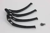 FEICHAO 140MM High Landing Gear Skid Wheel Tripod for DIY FPV Aircraft   F450 F550 RC Quadcopter Hexacopter MultiRotor + FS