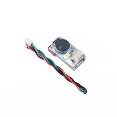 FEICHAO JHE20B 100DB Finder Super Loud Buzzer Tracker Built-in Battery with LED Light for RC FPV Racing Drone Flight Controller