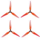 FEICHAO 20Pairs Dalprop MR1632 CW CCW Folding Propeller 7in 3in 5mm 3-Padle Crashworthy For RC DIY FPV Drone Quadcopter